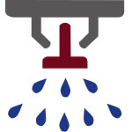 icon of fire sprinkler